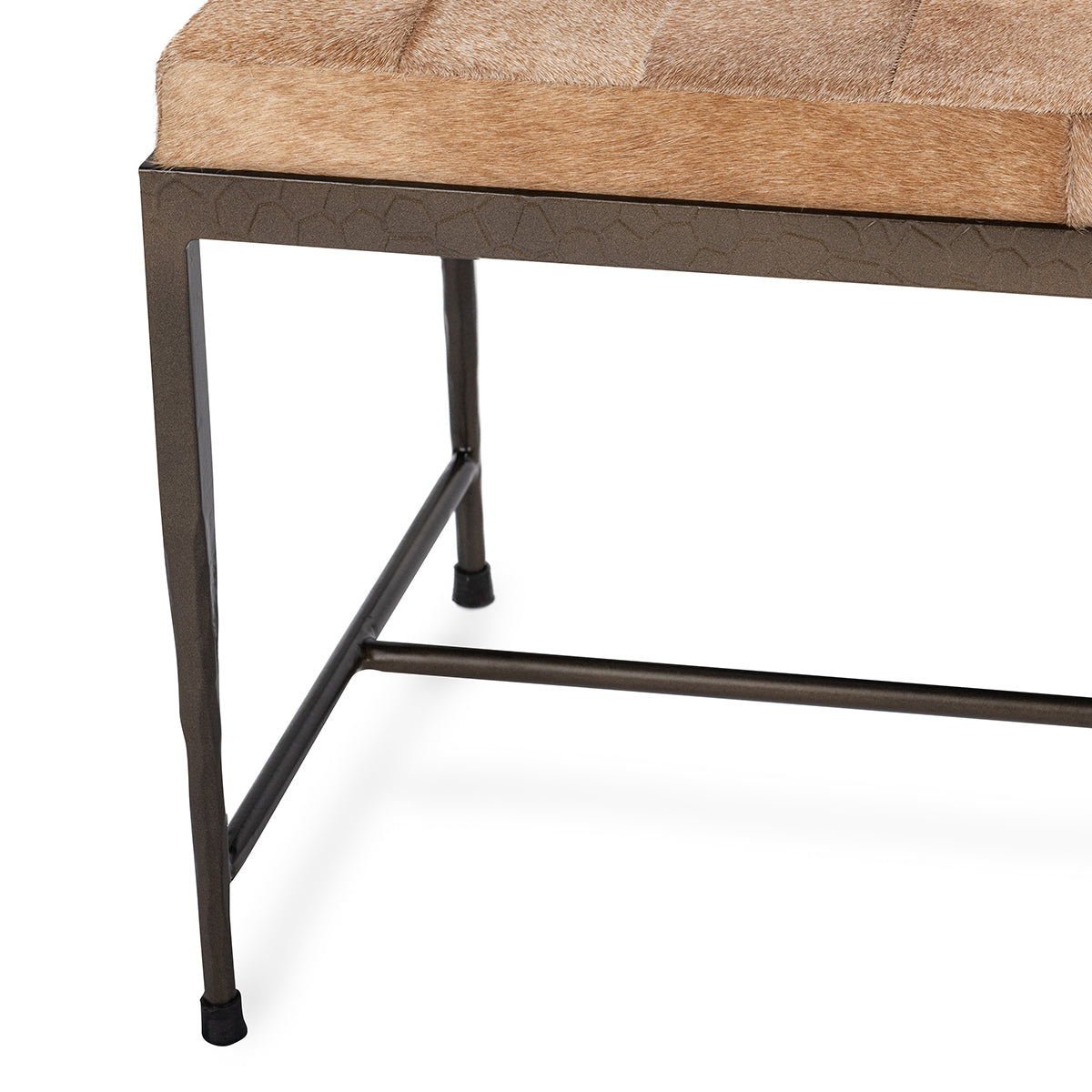 Achen - Hide 60" Bench - Select Living Furniture - Upholstered Benches - Classic Home - 53002074 - Blonde - Achen - Hide 60" Bench -