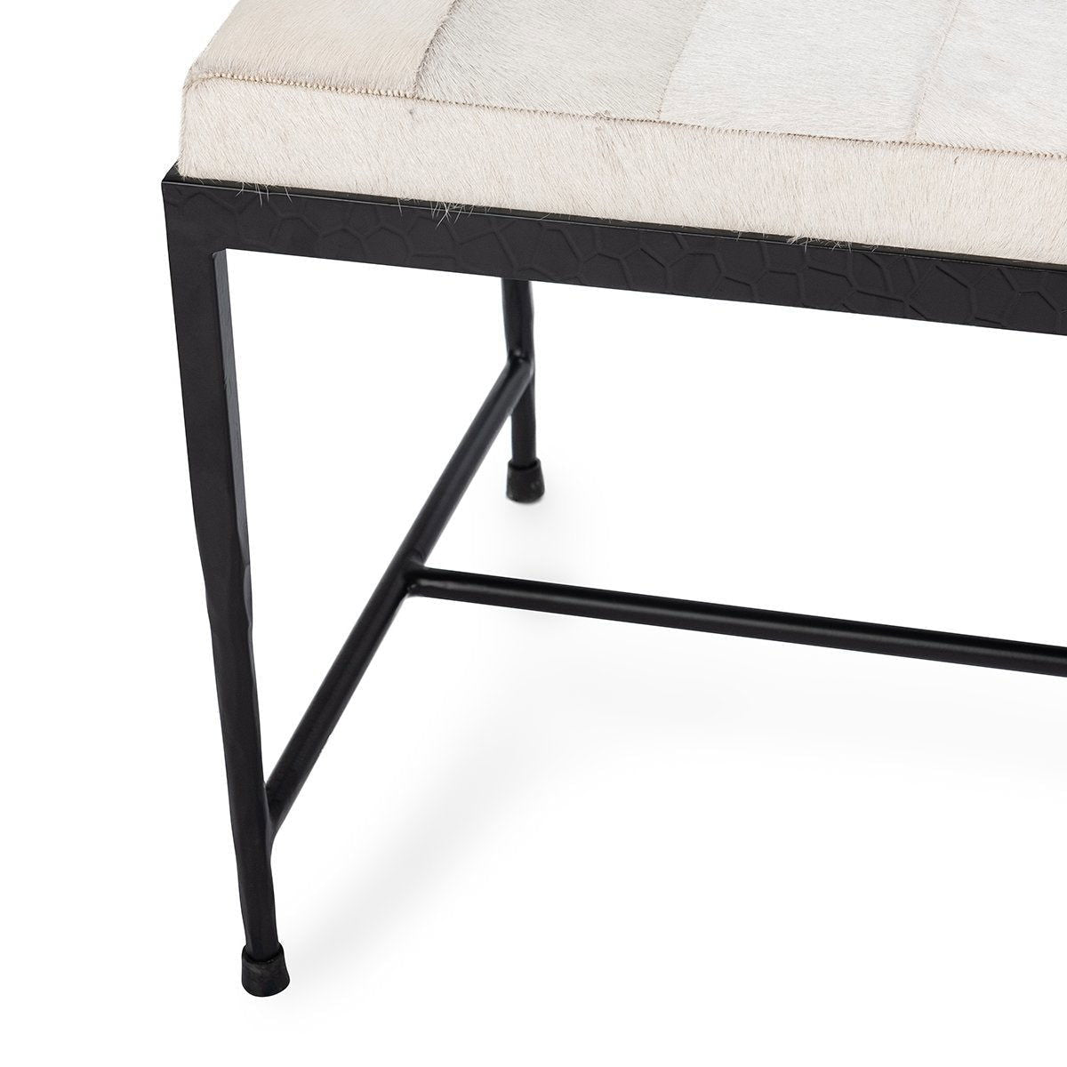 Achen - Hide 60" Bench - Select Living Furniture - Upholstered Benches - Classic Home - 53002074 - Blonde - Achen - Hide 60" Bench -