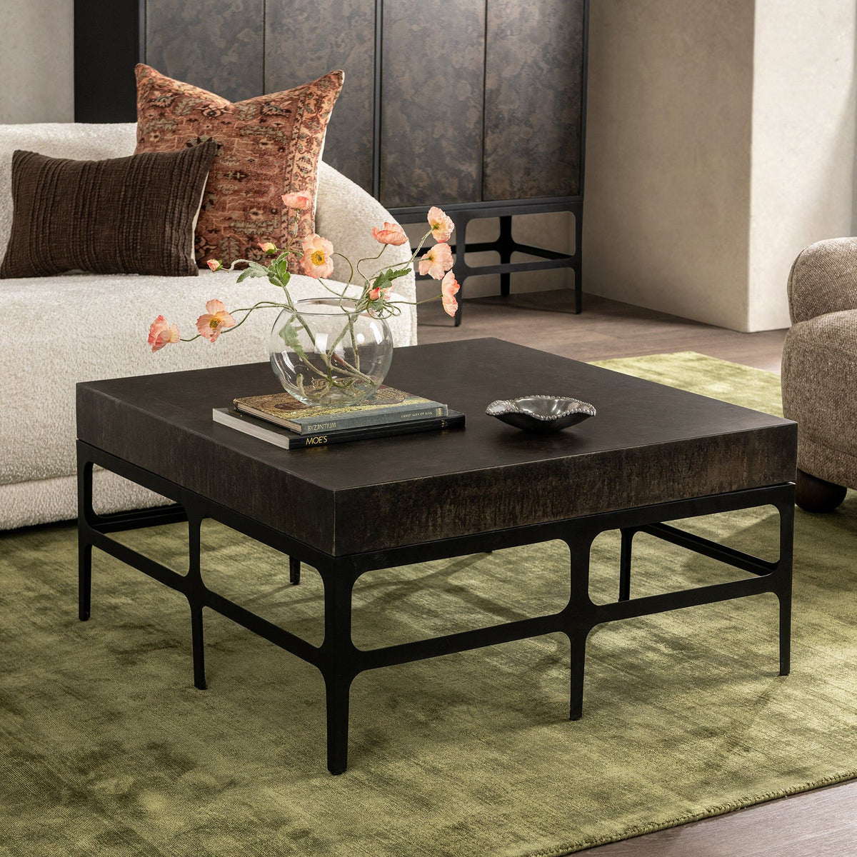 Adela - Coffee Table - Rust Noir - Select Living Furniture - Coffee Tables - Classic Home - 51007634 - Adela - Coffee Table - Rust Noir -