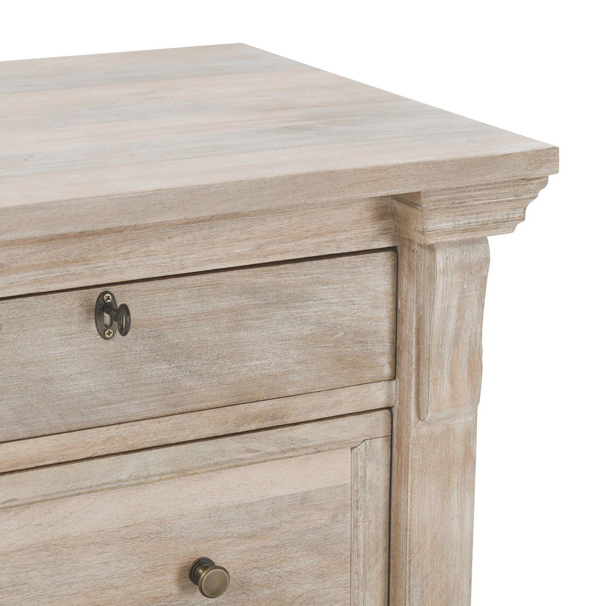 Adelaide - 9 Drawer Dresser - Natural Cream Wash - Select Living Furniture - Dressers - Classic Home - 52010665 - Adelaide - 9 Drawer Dresser - Natural Cream Wash -