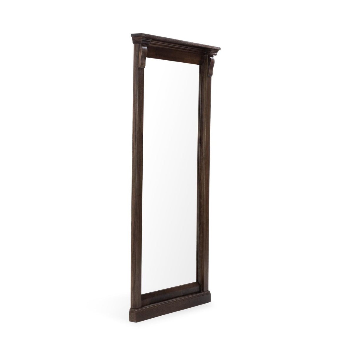 Adelaide - Floor Mirror - Select Living Furniture - Floor Mirrors - Classic Home - 56001805 - Cocoa Brown - Adelaide - Floor Mirror -