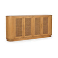 Adelheid - 4 Door Buffet - Natural - Select Living Furniture - Buffets - Classic Home - 52004199 - Adelheid - 4 Door Buffet - Natural -