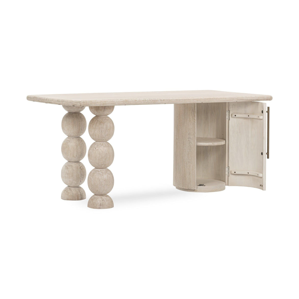 Adir - Desk - Cream - Select Living Furniture - Writing Desks - Classic Home - 51012087 - Adir - Desk - Cream -