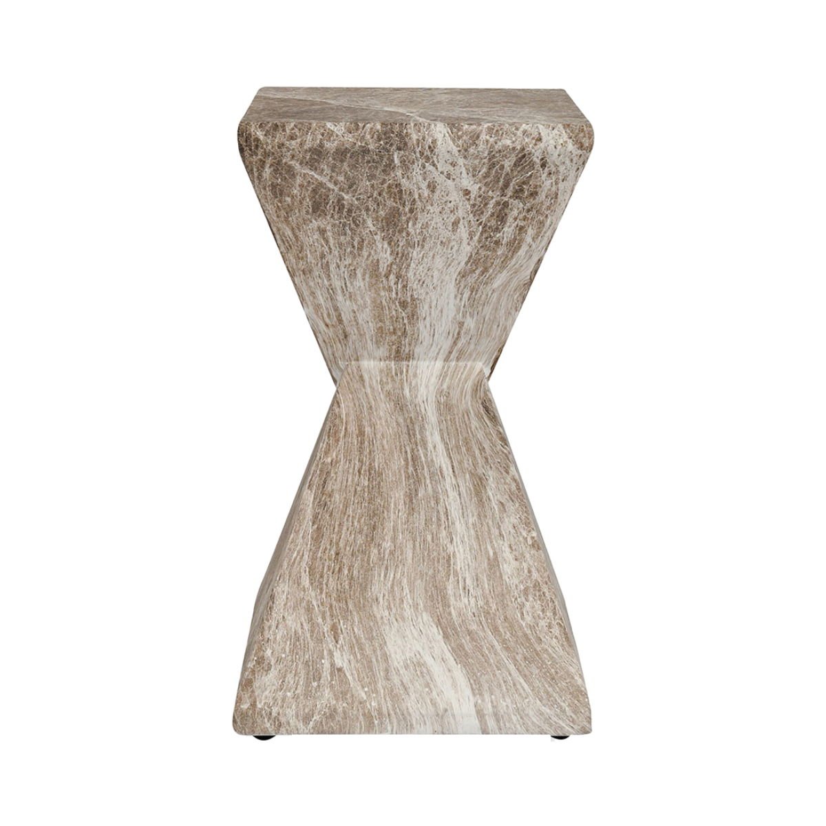 Adler - Outdoor Concrete Accent Table - Brown/Ivory - Select Living Furniture - End Tables - Classic Home - 51031635 - Adler - Outdoor Concrete Accent Table - Brown/Ivory -
