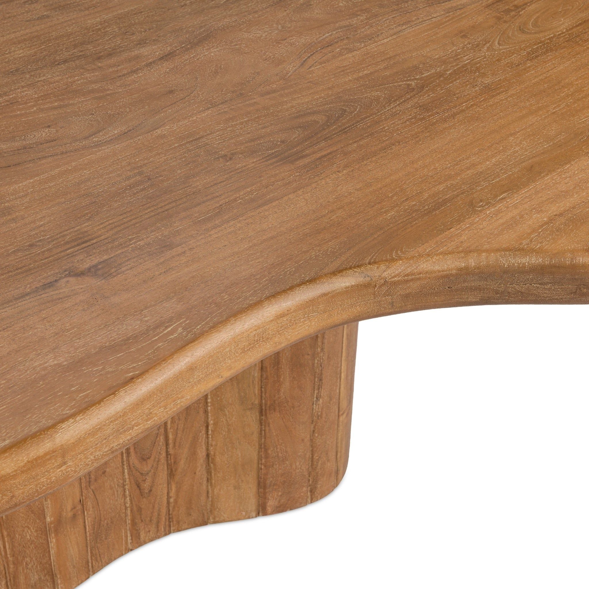 Alvaro - 65" Dining Table - Golden Wheat