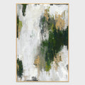 Algae - Painting Art By Buddy Whitlock - Select Living Furniture - Canvas Art - Classic Home - 560076433672 - Green -36"W x 2"D x 72"H - Algae - Painting Art By Buddy Whitlock -