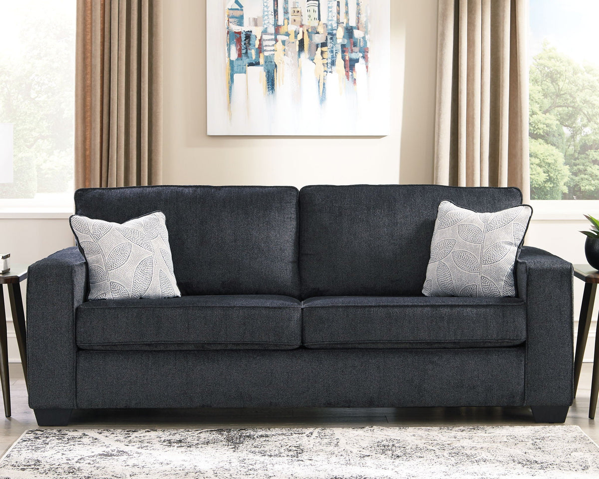 Altari - Stationary Sofa - Select Living Furniture - Stationary Sofas - Signature Design by Ashley® - 8721438 - Light Gray - Altari - Stationary Sofa -