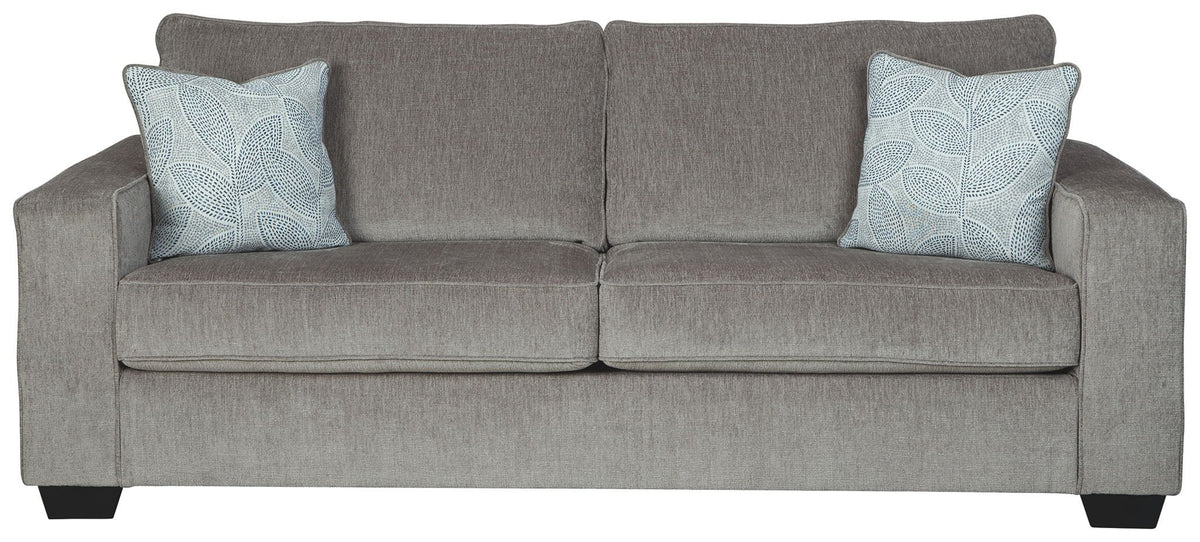 Altari - Stationary Sofa - Select Living Furniture - Stationary Sofas - Signature Design by Ashley® - 8721438 - Light Gray - Altari - Stationary Sofa -