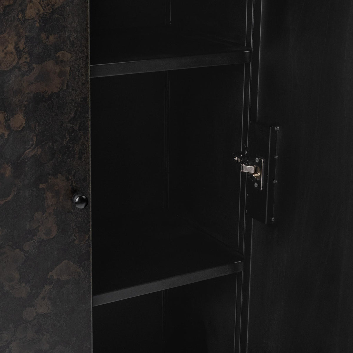 Amilio - Tall Cabinet - Rust Noir - Select Living Furniture - Accent Cabinets - Classic Home - 52007480 - Amilio - Tall Cabinet - Rust Noir -