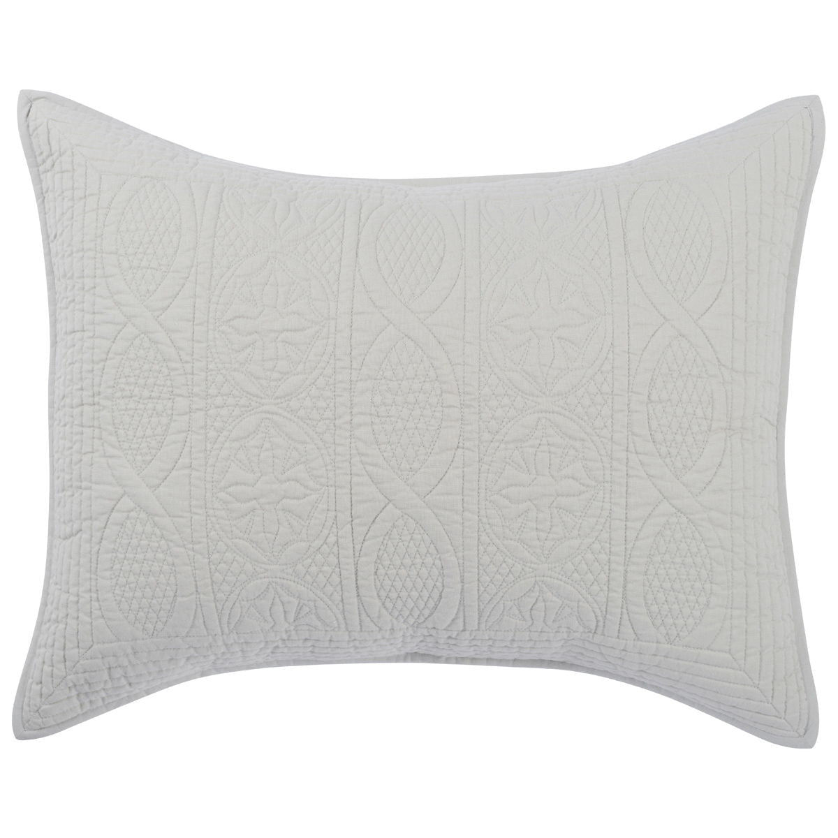 Anessa - Sham - Select Living Furniture - Quilts & Shams - Villa - V240004 - Taupe -Standard - Anessa - Sham -