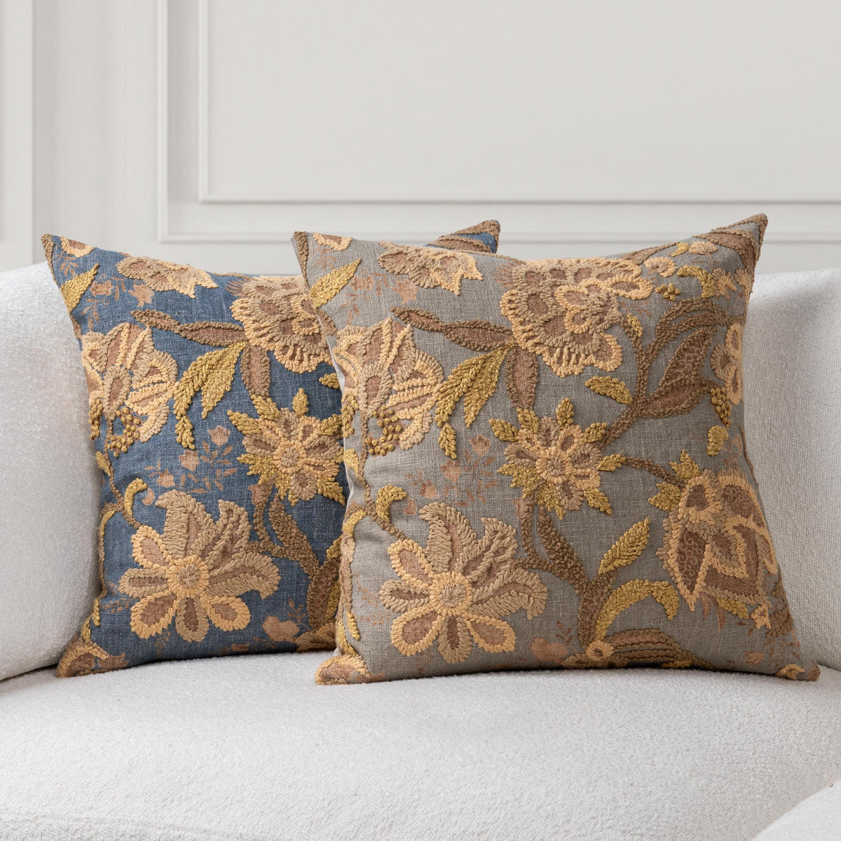 Anika - Accent Pillow - Select Living Furniture - Accent Pillows - Villa - V330043 - Dry Sage -22" x 22" - Anika - Accent Pillow -