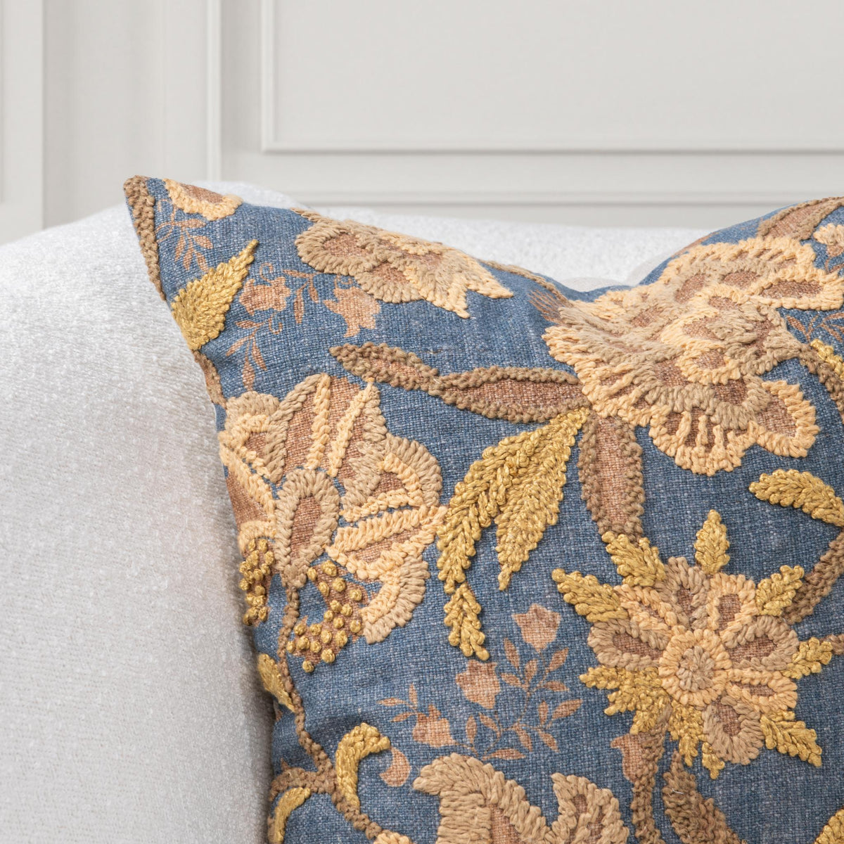 Anika - Accent Pillow - Select Living Furniture - Accent Pillows - Villa - V330043 - Dry Sage -22" x 22" - Anika - Accent Pillow -