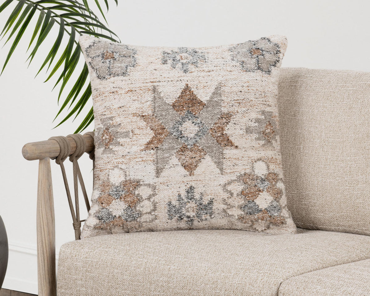 Ardeth - 22" x 22" Pillow - Clay Multi - Select Living Furniture - Accent Pillows - Villa - VO90000 - Ardeth - 22" x 22" Pillow - Clay Multi -