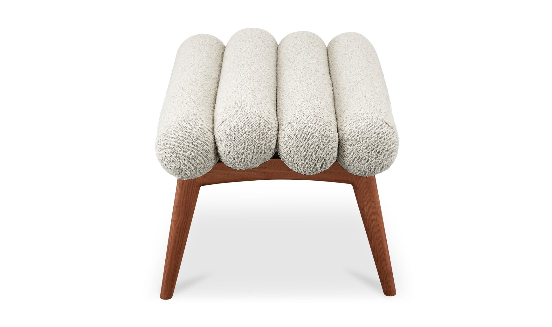 Arlo Stool Performance Fabric - Select Living Furniture - Footstools & Ottomans - Select Living Furniture - Off - White - Arlo Stool Performance Fabric -