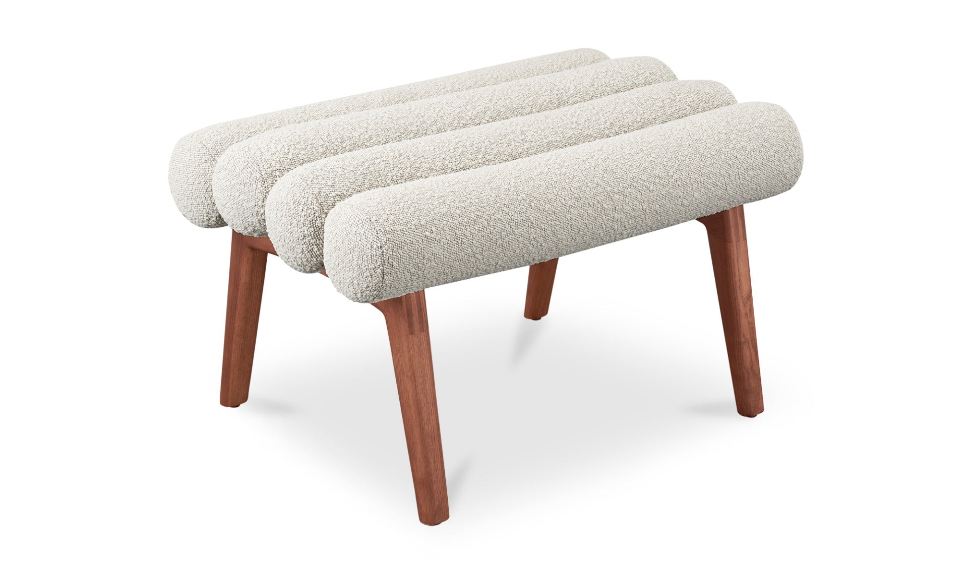 Arlo Stool Performance Fabric - Select Living Furniture - Footstools & Ottomans - Select Living Furniture - Off - White - Arlo Stool Performance Fabric -