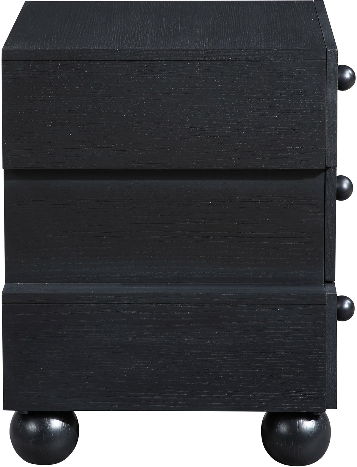 Askew - Night Stand - Select Living Furniture - Accent Nightstands - Meridian Furniture - 327Brown-NS - Dark Brown - Askew - Night Stand -