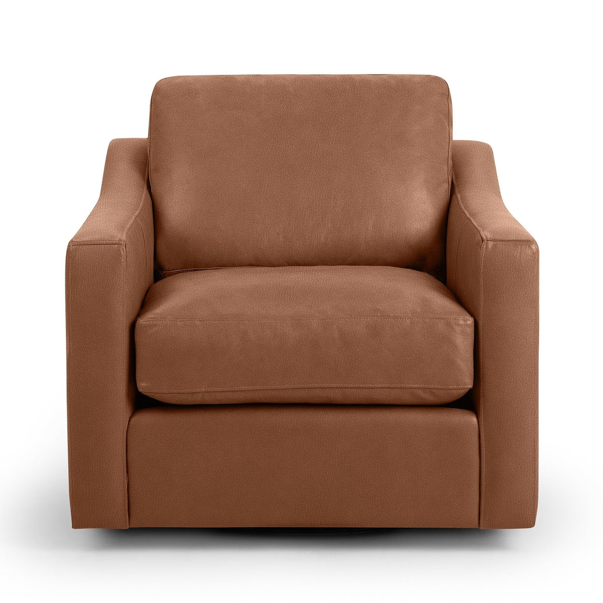 Aspen - Swivel Chair - Select Living Furniture - Swivel Chairs - Classic Home - 5321SWC1401 - Lush Saddle - Aspen - Swivel Chair -