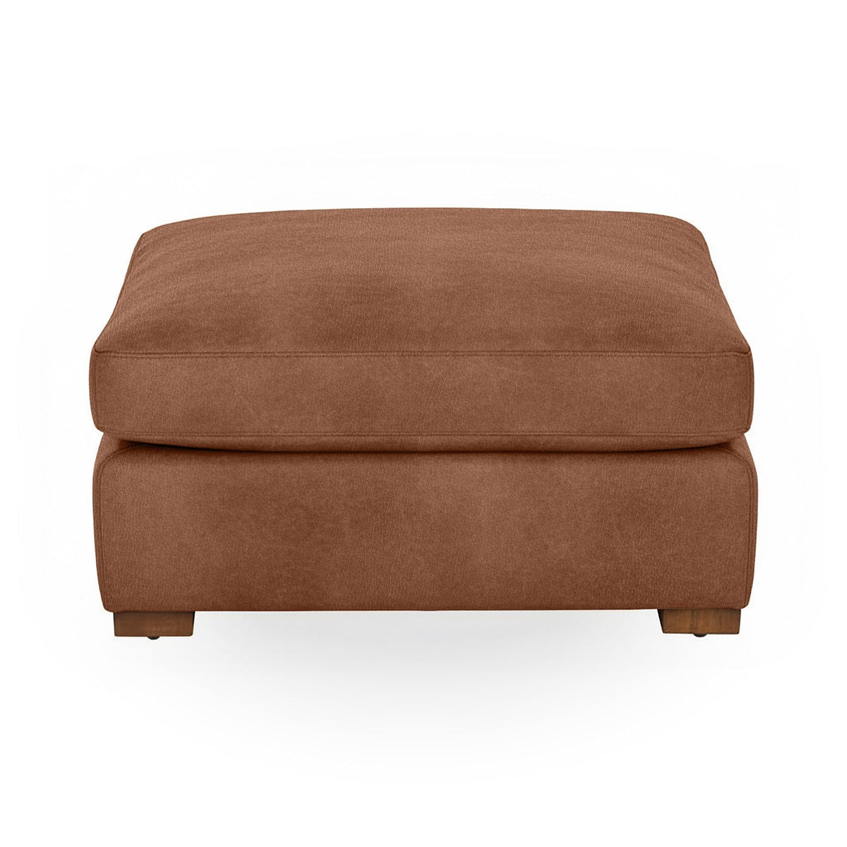 Audrey - Ottoman - Select Living Furniture - Upholstered Ottomans - Classic Home - 5309COTLSD - Lush Saddle - Audrey - Ottoman -