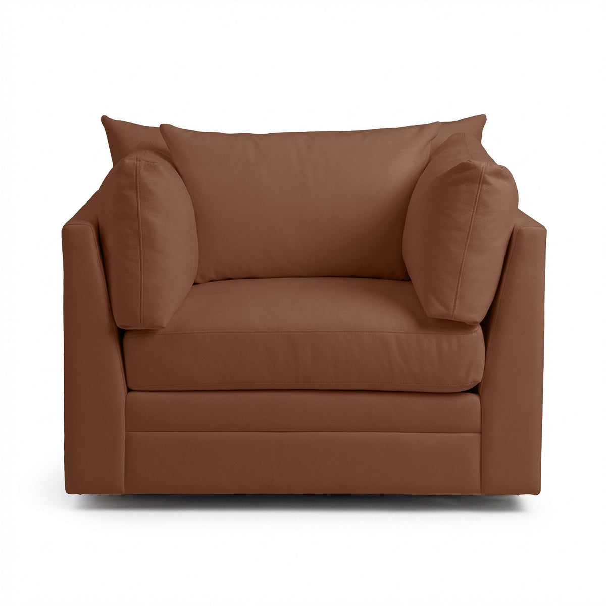 Audrey - Swivel Chair - Select Living Furniture - Swivel Chairs - Classic Home - 5309SWC1401 - Lush Saddle - Audrey - Swivel Chair -