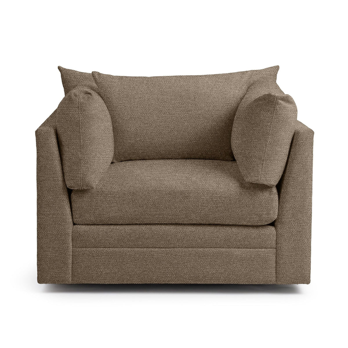 Audrey - Swivel Chair - Select Living Furniture - Swivel Chairs - Classic Home - 5309SWC1606 - Mink Brown - Audrey - Swivel Chair -