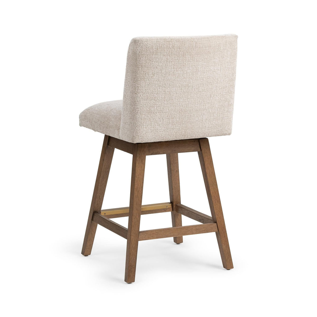 Ava - Swivel Counter Stool - Vanilla Oat - Select Living Furniture - Counter Height (24"-27") - Classic Home - 53006653 - Ava - Swivel Counter Stool - Vanilla Oat -