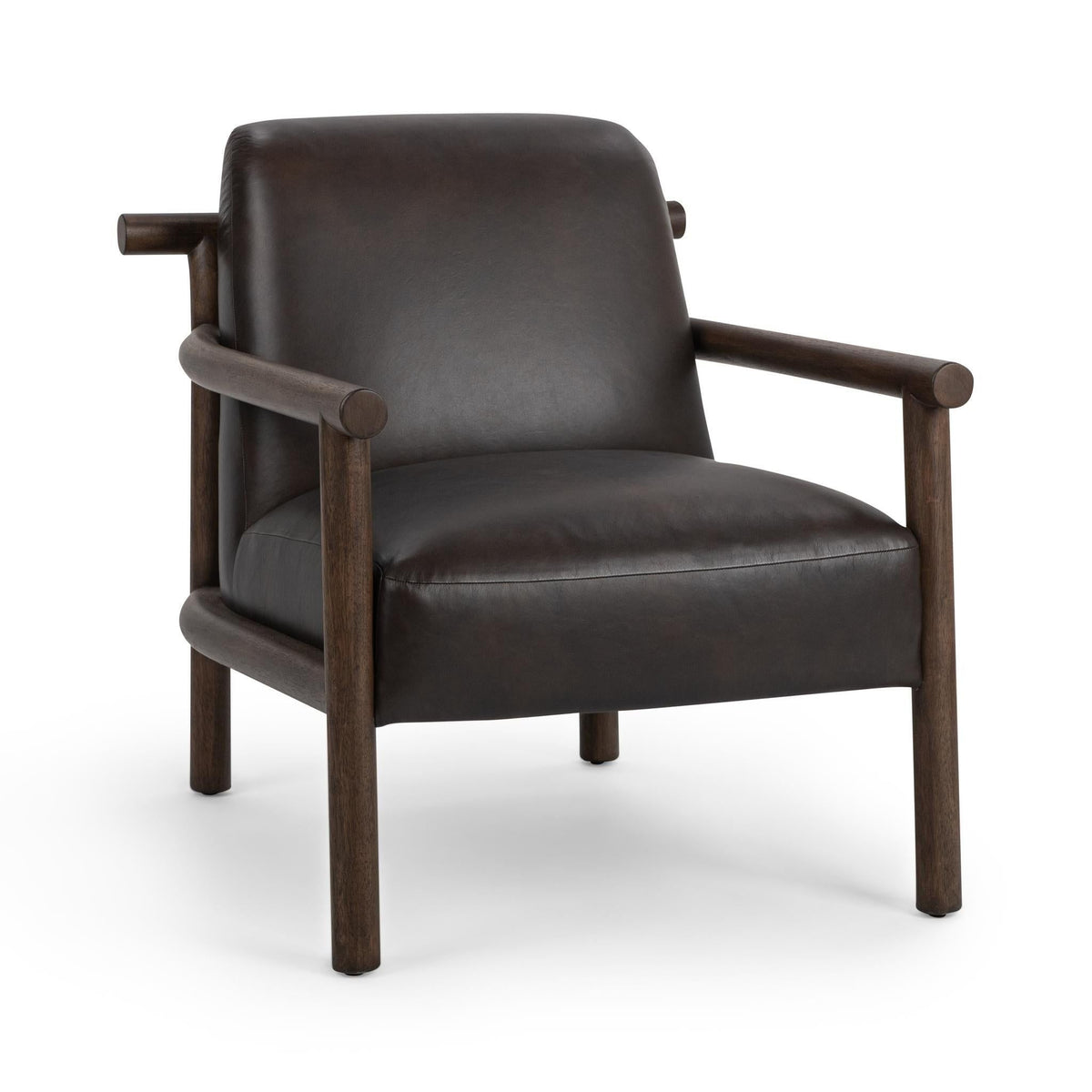 Azoria - Accent Chair - Select Living Furniture - Accent Chairs - Classic Home - 53006687 - Dark Roast - Azoria - Accent Chair -