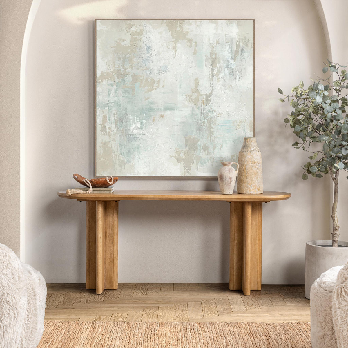 Montengo - Console Table - Natural Maple