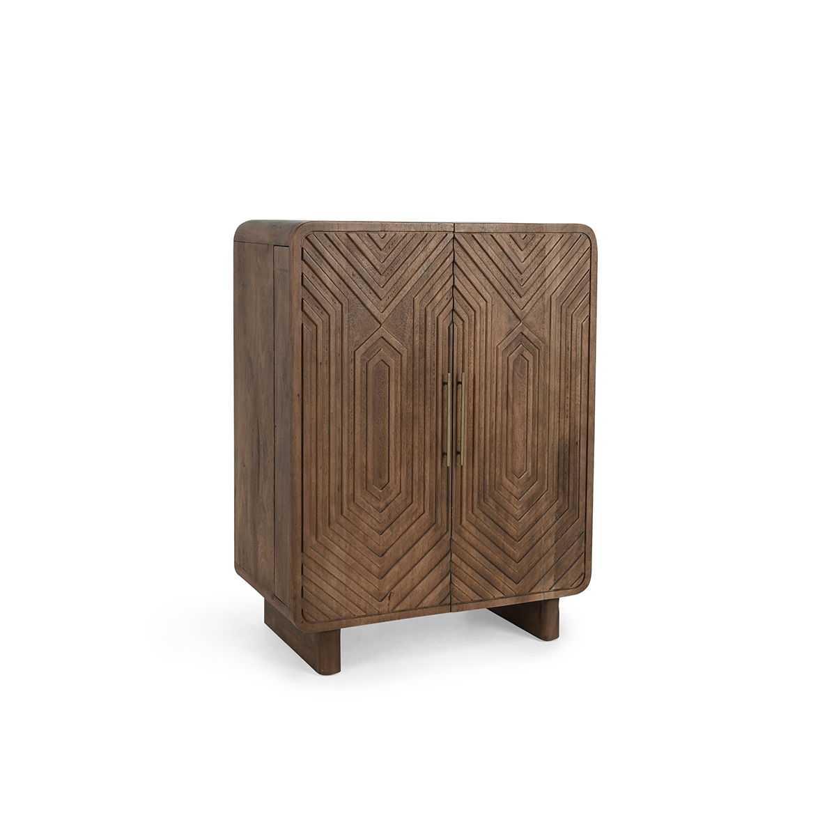 Holmes - Bar Cabinet - Artisan Brown