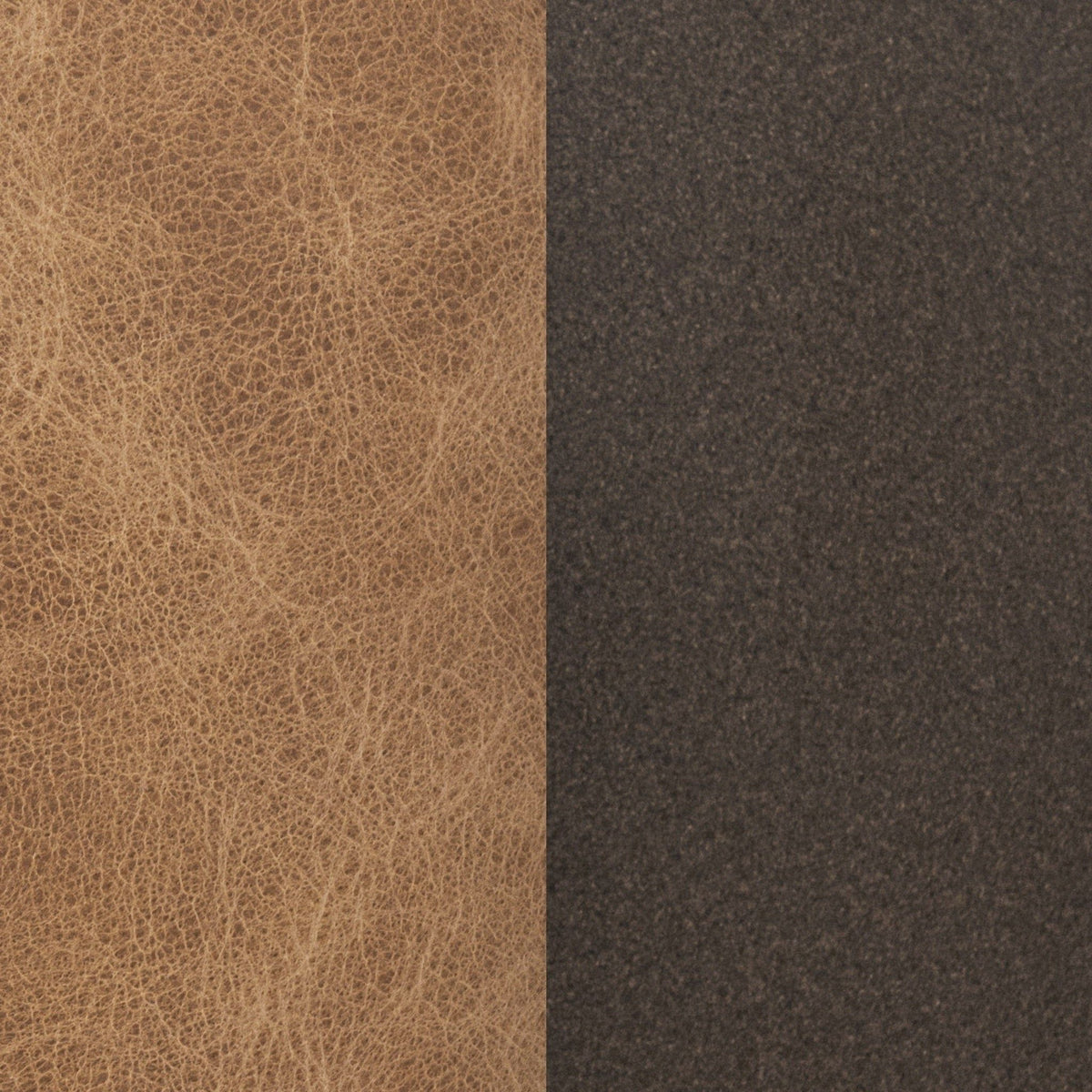 Clair - Leather Round Table