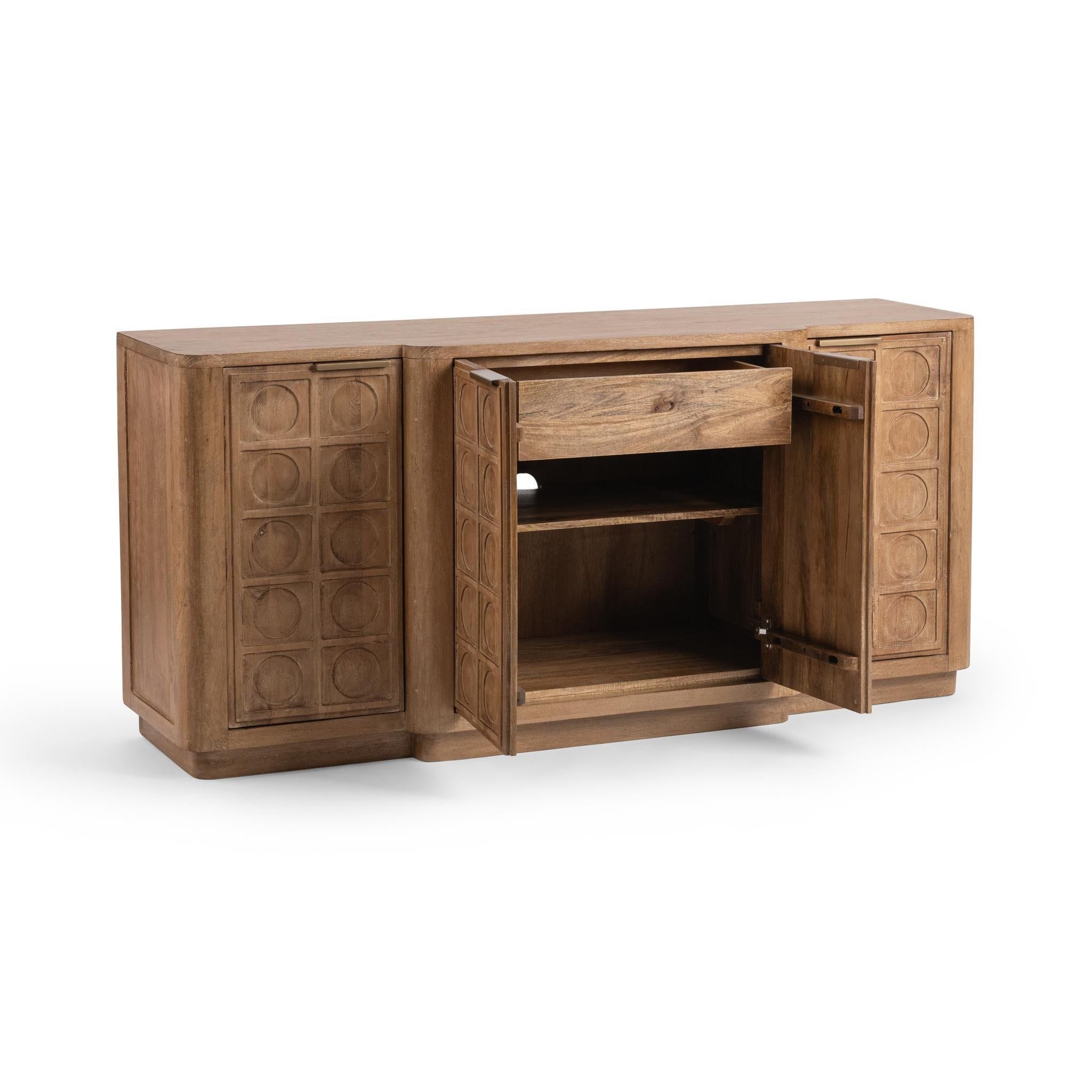 Clevland - 4 Door Cabinet - Santy Taupe