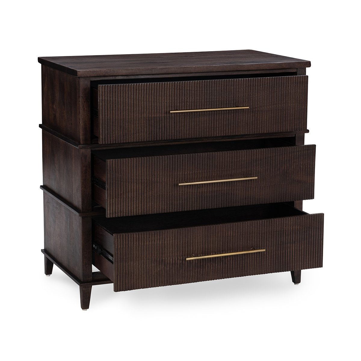 Westlake - 3-Drawer Chest - Kona Brown