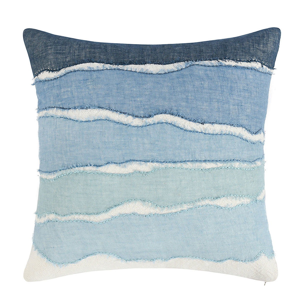 Bikram - Pillow - Capri Blue Multi - Select Living Furniture - Accent Pillows - Villa - V280008 - Bikram - Pillow - Capri Blue Multi -