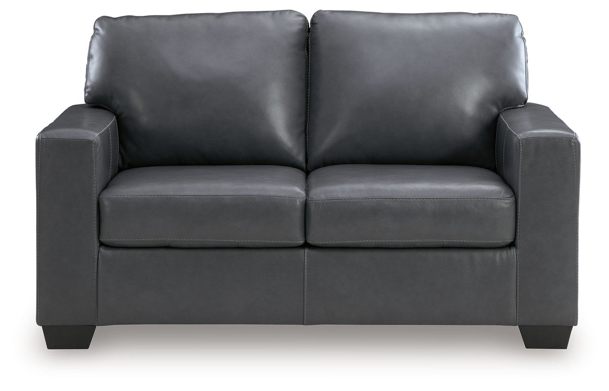 Bolsena - Loveseat - Select Living Furniture - Stationary Loveseats - Signature Design by Ashley® - 5560435 - Blue - Bolsena - Loveseat -