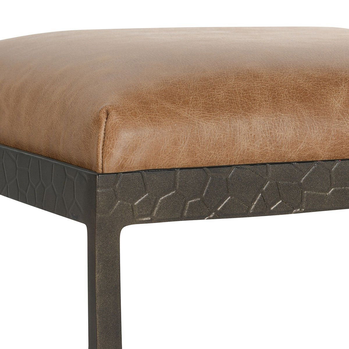 Bose - 26" Leather Counter Stool - Select Living Furniture - Counter Height (24"-27") - Classic Home - 53002007 - Cocoa Brown - Bose - 26" Leather Counter Stool -