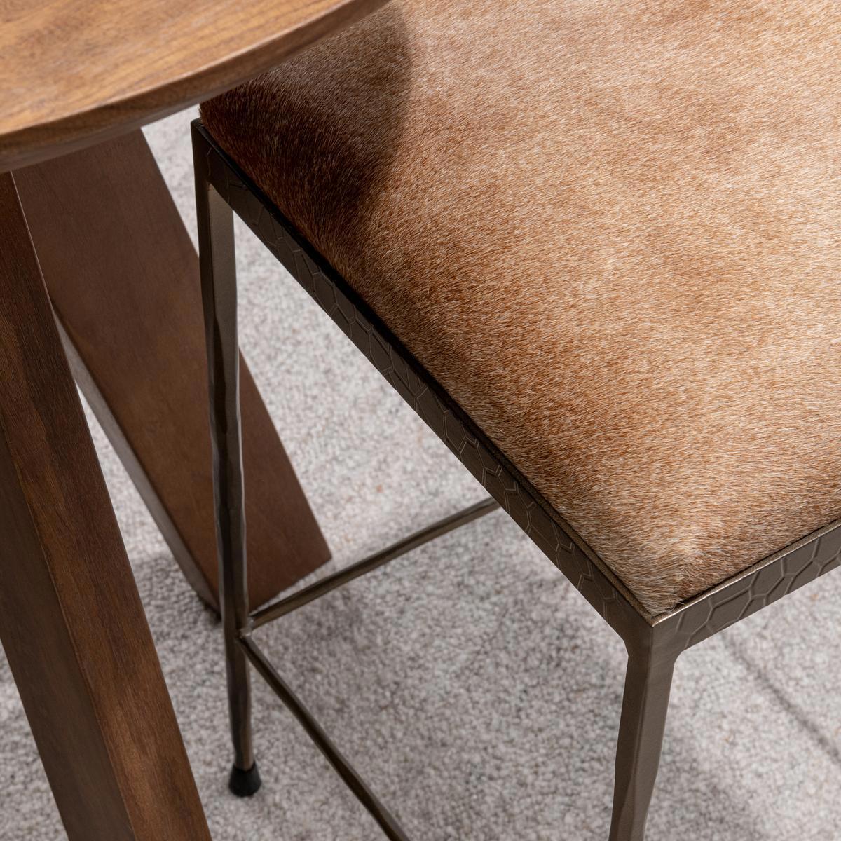 Bose - Hide 26" Counter Stool - Select Living Furniture - Counter Height (24"-27") - Classic Home - 53002059 - Blonde - Bose - Hide 26" Counter Stool -
