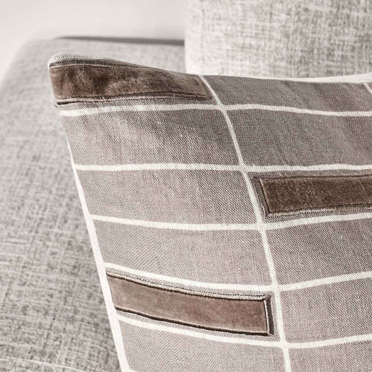 Breccia - Pillow - Taupe - Select Living Furniture - Accent Pillows - Villa - V270053 - Breccia - Pillow - Taupe -