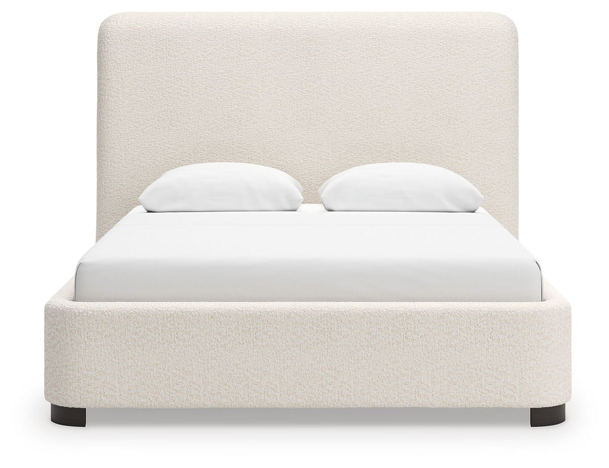 Brintstreet - Upholstered Bed - Select Living Furniture - Upholstered Beds - Signature Design by Ashley® - PCB401-82 - Beige -King - Brintstreet - Upholstered Bed -