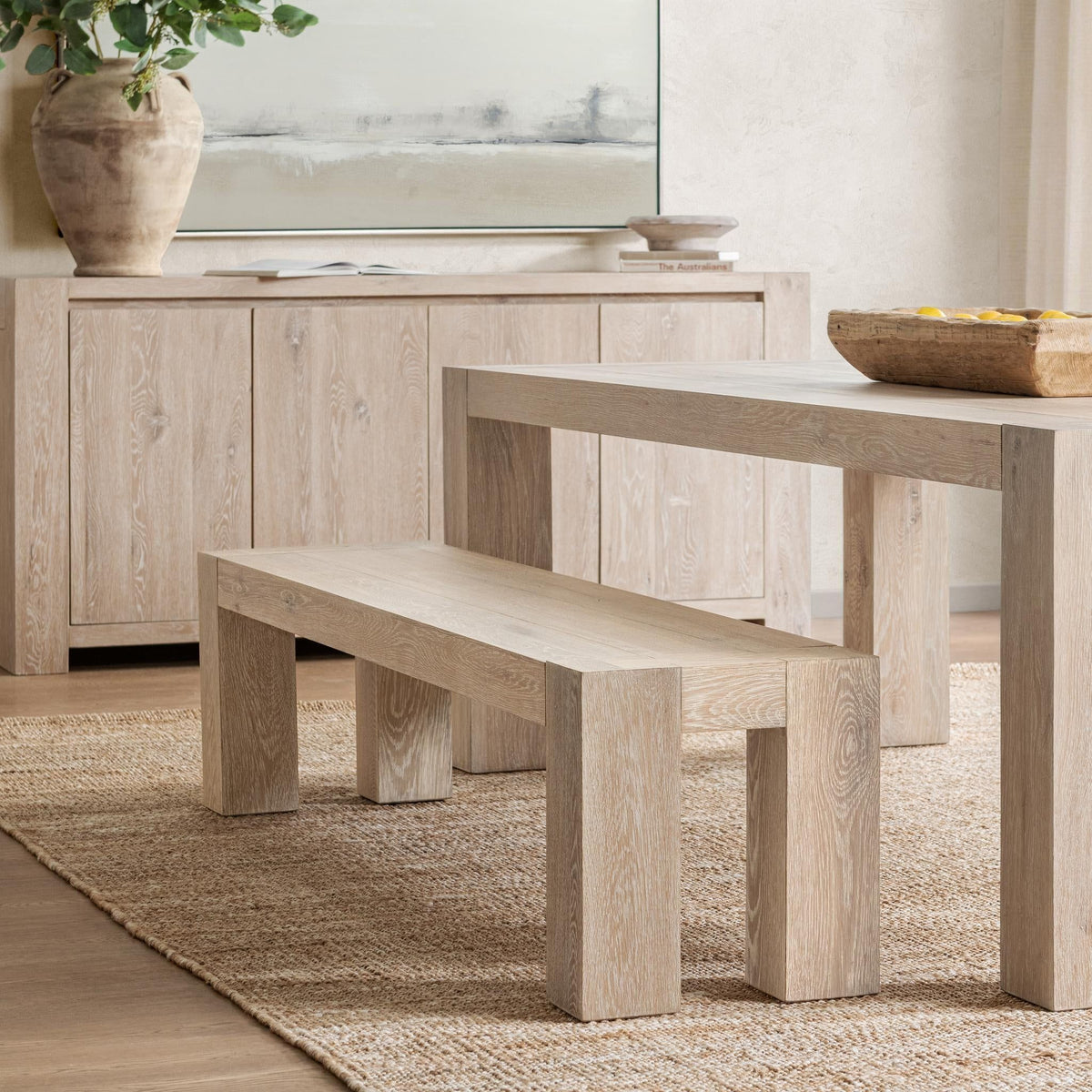 Bristol - Bench - Select Living Furniture - Dining Benches - Classic Home - 53006709 - Onyx Haze - Bristol - Bench -