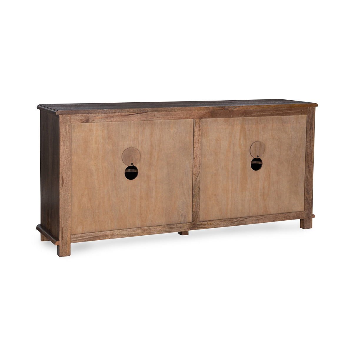 Brookside - 4 Door Cabinet - Cocoa Brown - Select Living Furniture - Accent Cabinets - Classic Home - 52010991 - Brookside - 4 Door Cabinet - Cocoa Brown -