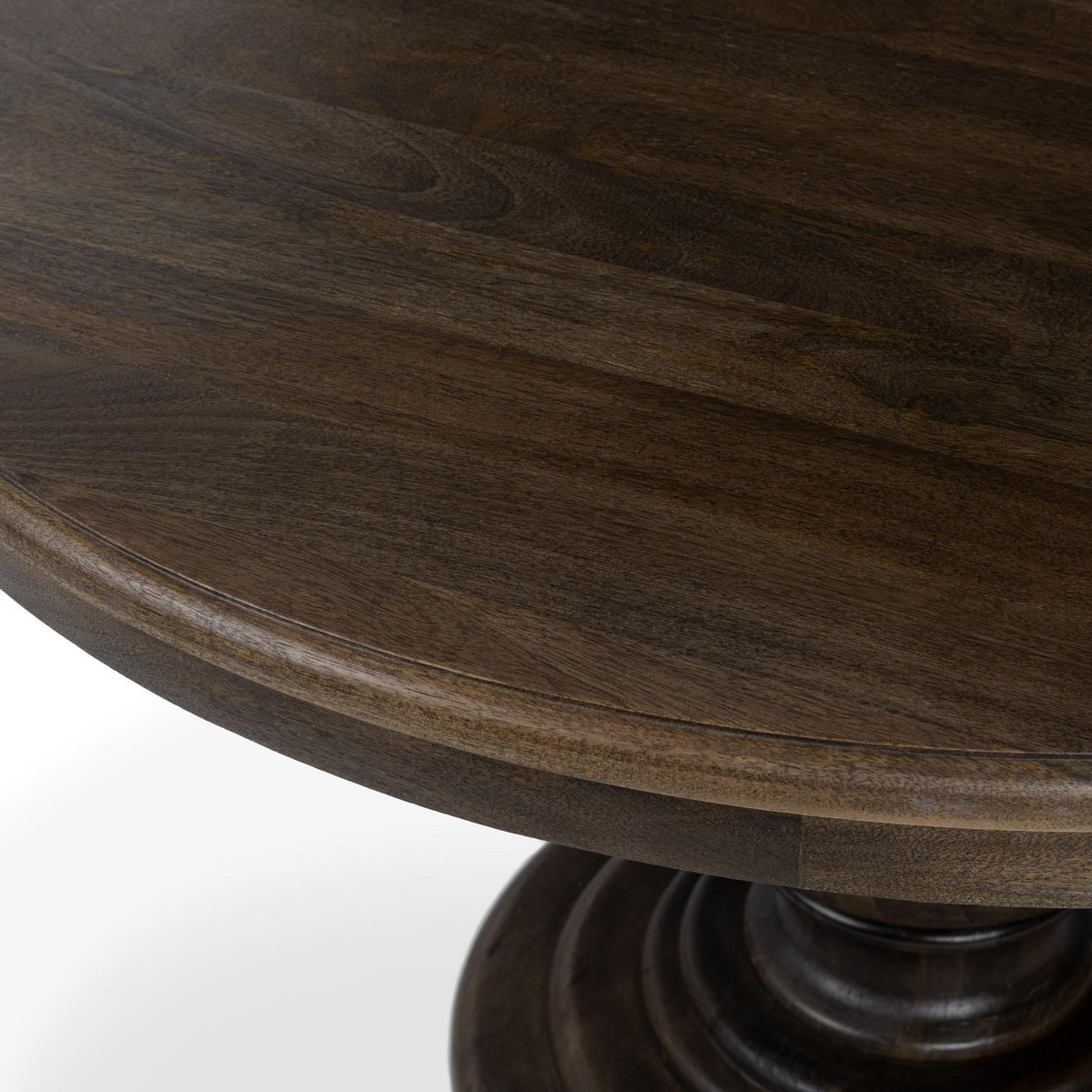 Brookside - Round Dining Table - Select Living Furniture - Dining Tables - Classic Home - 51011994 - Dark Brown -72"W x 72"D x 30"H - Brookside - Round Dining Table -