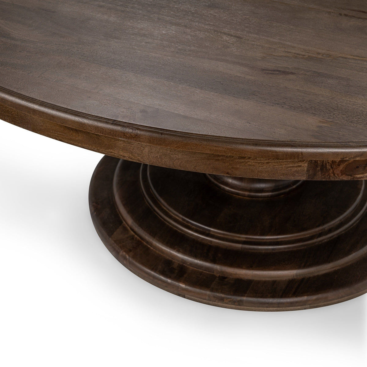 Brookside - Round Dining Table - Select Living Furniture - Dining Tables - Classic Home - 51011994 - Dark Brown -72"W x 72"D x 30"H - Brookside - Round Dining Table -