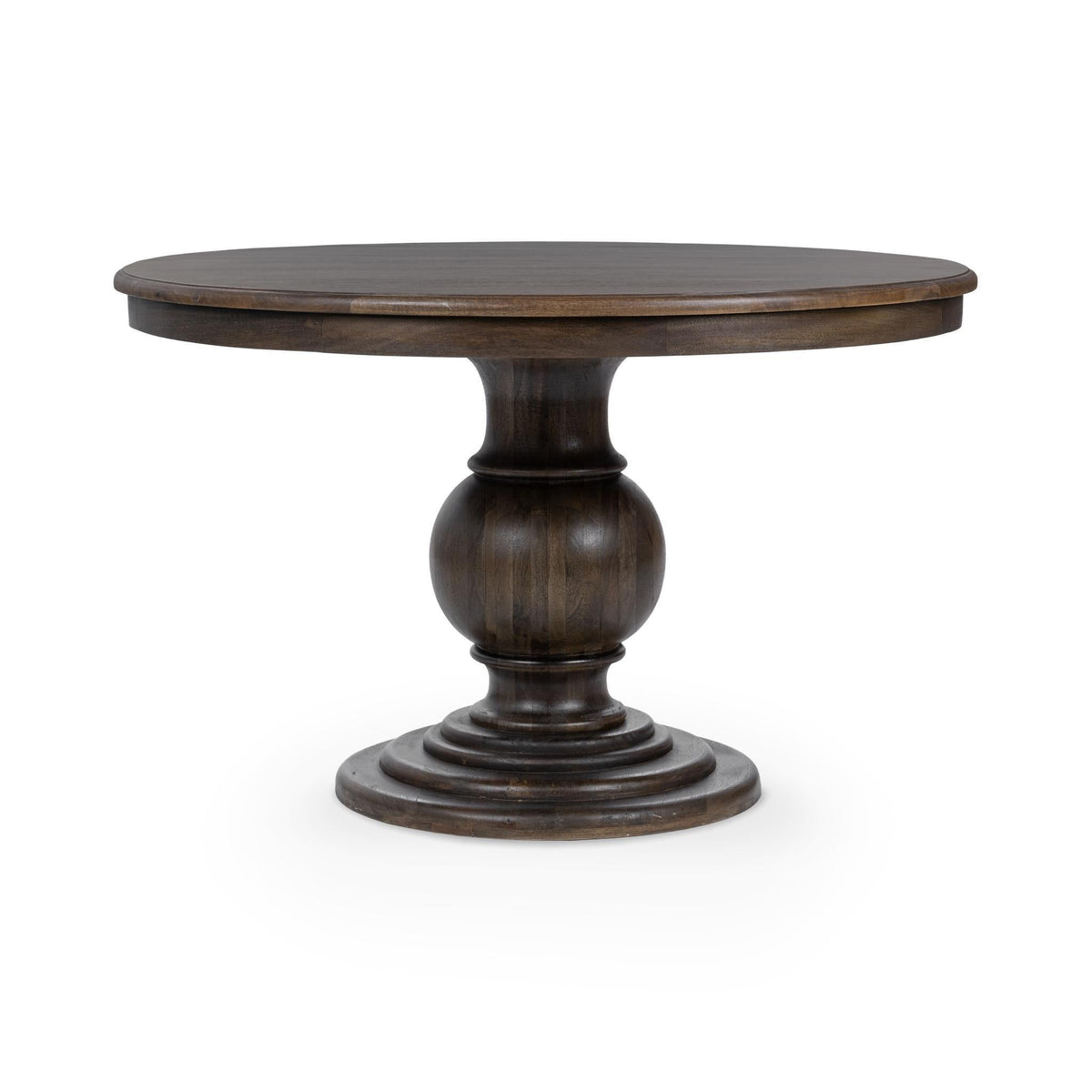 Brookside - Round Dining Table - Select Living Furniture - Dining Tables - Classic Home - 51012035 - Dark Brown -48"W x 48"D x 30"H - Brookside - Round Dining Table -