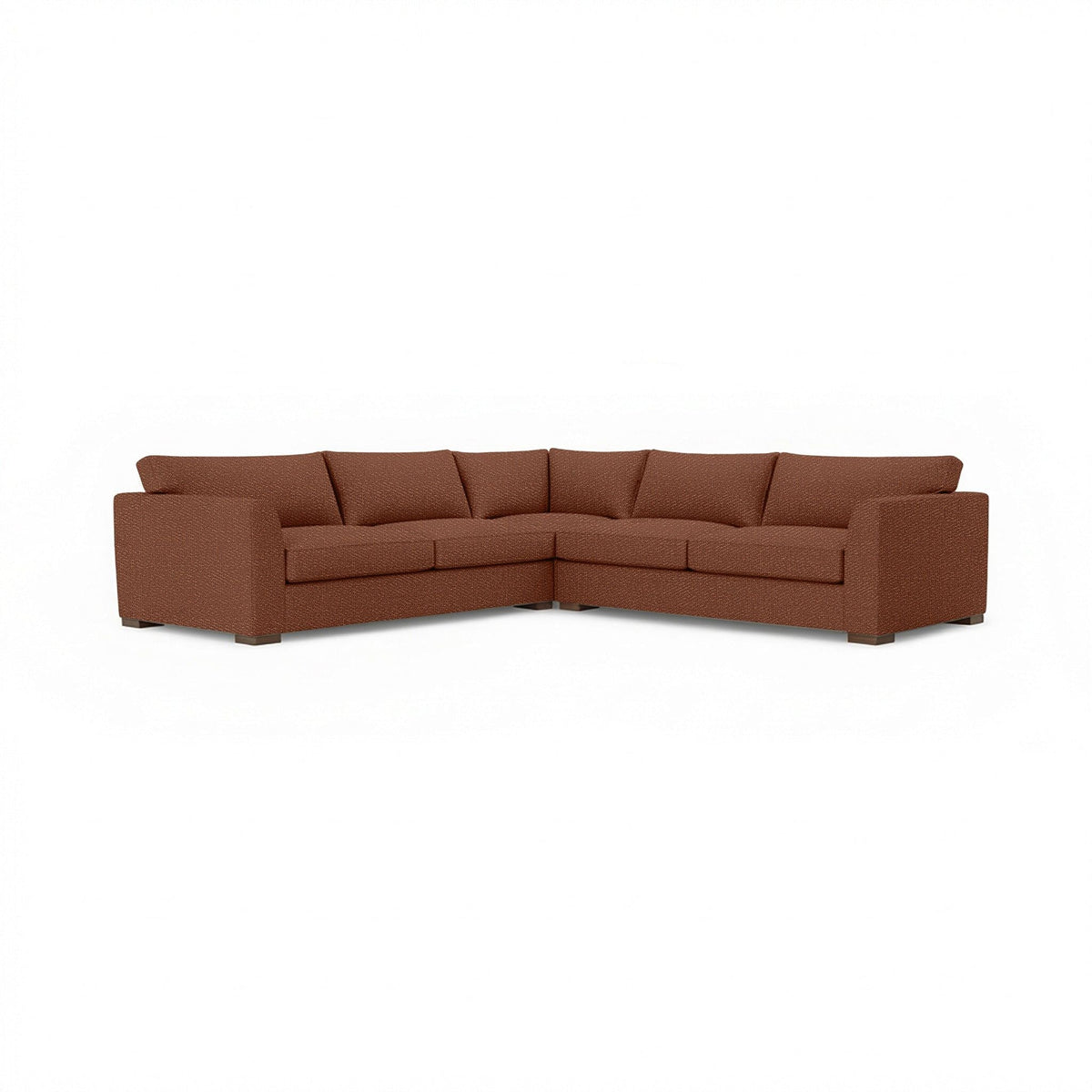 Bryson - 3 Piece Sectional - ElPaso - Select Living Furniture - Stationary Sectionals - Classic Home - 5319SC2201 - Brick Red - Bryson - 3 Piece Sectional - ElPaso -