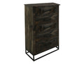 Teak - Chest - Oil Black