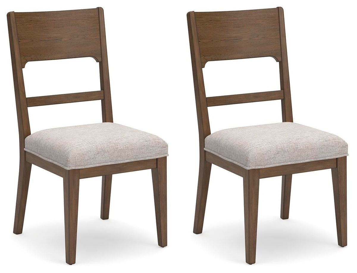 Cabalynn - Dining Uph Side Chair (Set of 2) - Oatmeal / Light Brown - Select Living Furniture - Chair Sets - Signature Design by Ashley® - D974-01 - Cabalynn - Dining Uph Side Chair (Set of 2) - Oatmeal / Light Brown -