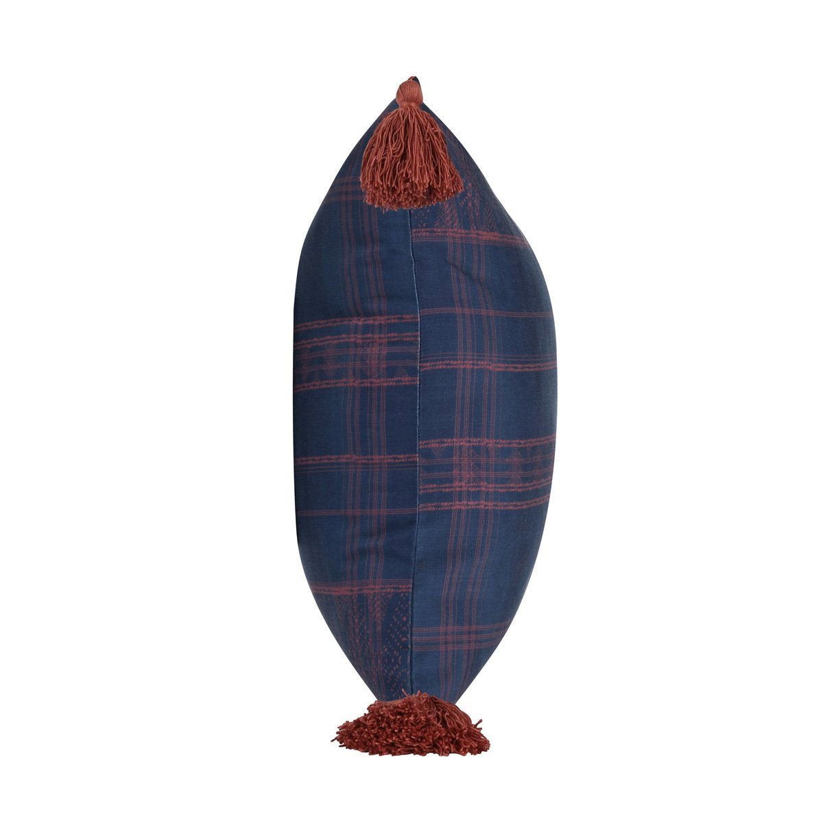 Cannon - Pillow - Dark Blue/Red - Select Living Furniture - Outdoor Pillows - Villa - VO50017 - Cannon - Pillow - Dark Blue/Red -