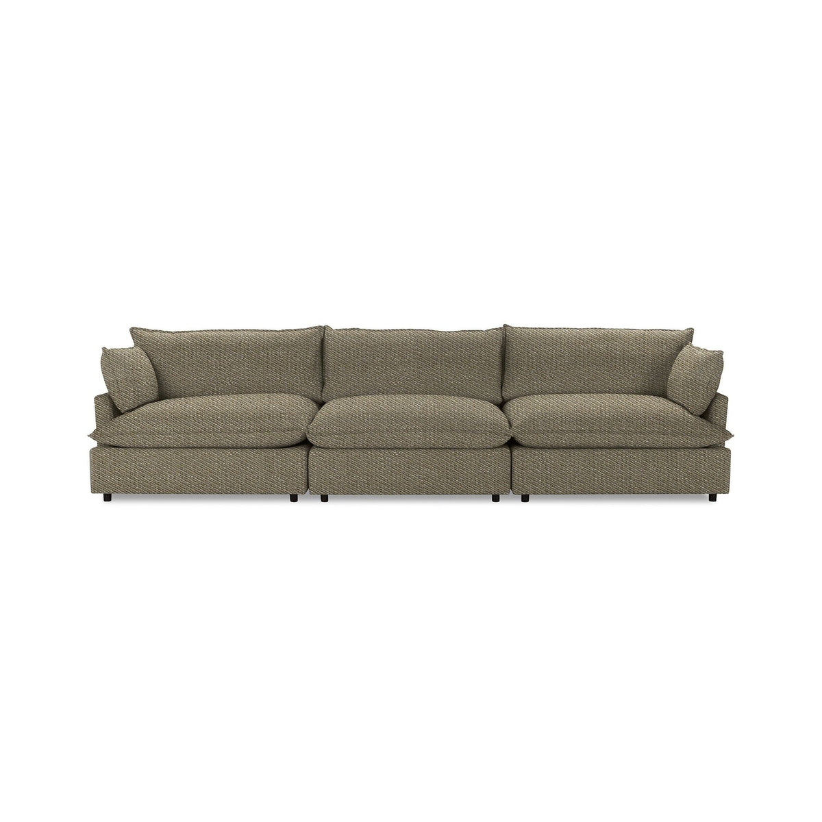 Caplan - Modular Sectional - Select Living Furniture - Stationary Sectionals - Classic Home - 5308SC322103 - Tuscan Olive -3 Pc. Modular Sectional - Caplan - Modular Sectional -