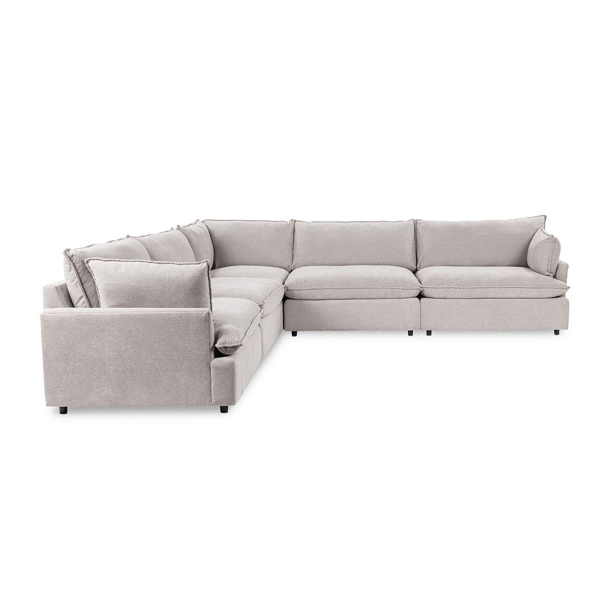 Caplan - Modular Sectional - Select Living Furniture - Stationary Sectionals - Classic Home - 5308SC321901 - Tan -3 Pc. Modular Sectional - Caplan - Modular Sectional -