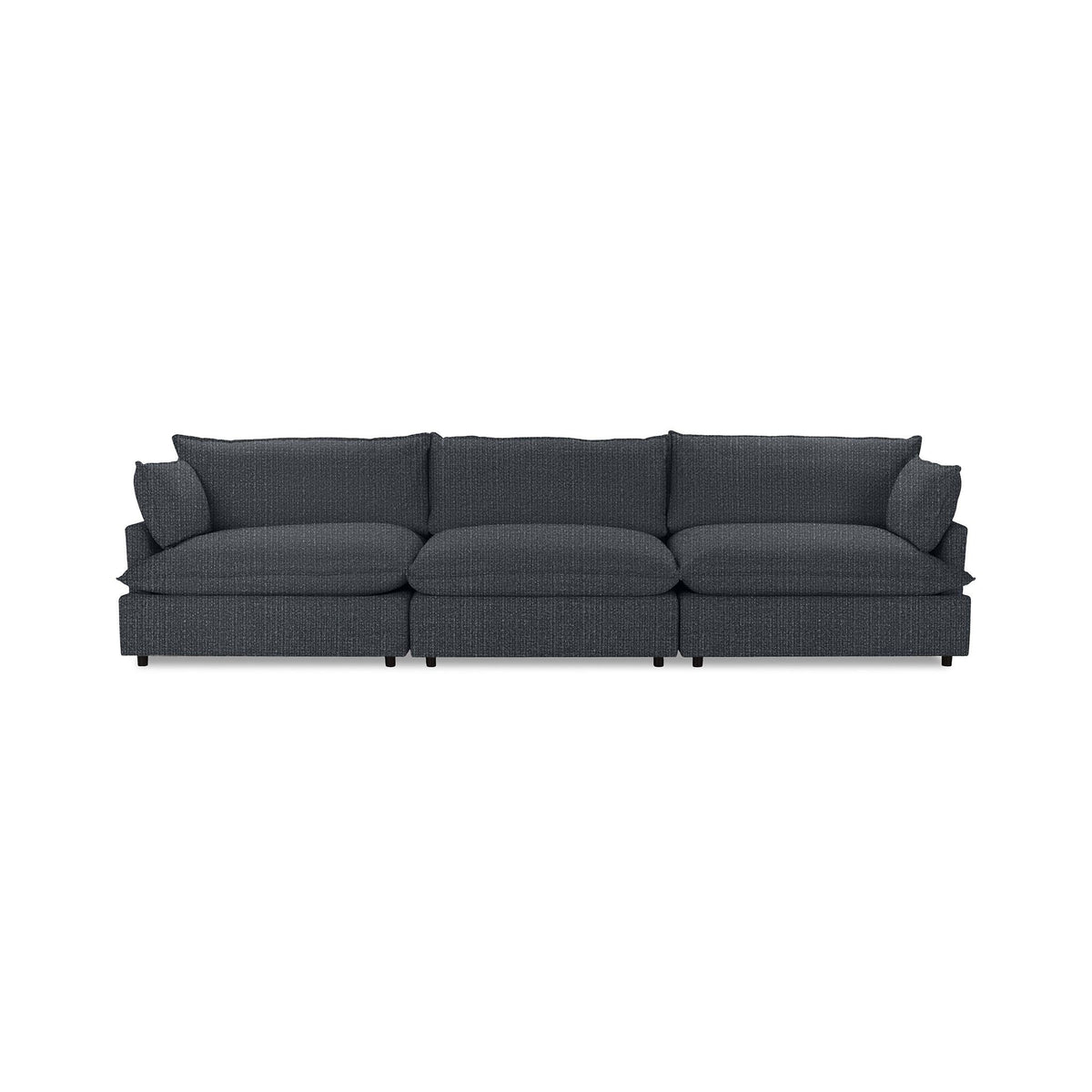 Caplan - Modular Sectional - Select Living Furniture - Stationary Sectionals - Classic Home - 5308SC322003 - Pacific Blue -3 Pc. Modular Sectional - Caplan - Modular Sectional -