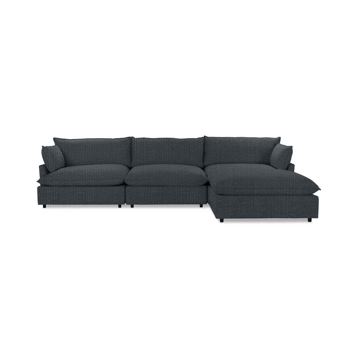 Caplan - Modular Sectional - Select Living Furniture - Stationary Sectionals - Classic Home - 5308SC422003 - Pacific Blue -4 Pc. Modular Sectional - Caplan - Modular Sectional -